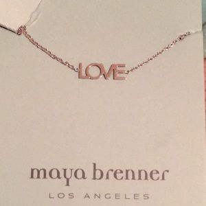 NWOT, Maya Brenner LOVE Bracelet